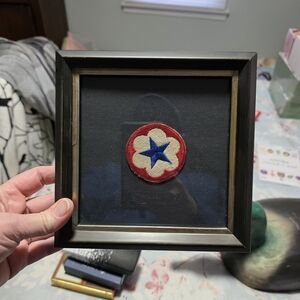 Framed Star Patch Art